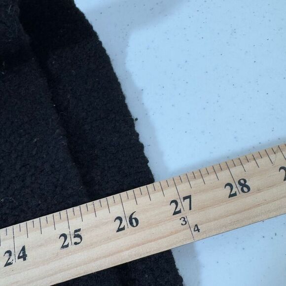 COS Oversized Turtle Neck Sweater Wool Blend Size Small Black Color - Picture 8 of 9